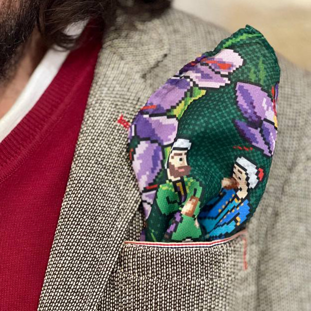Zarparan Pocket Square