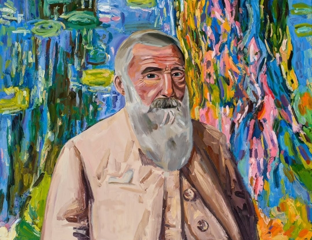Monet and the Water Lilies Painting