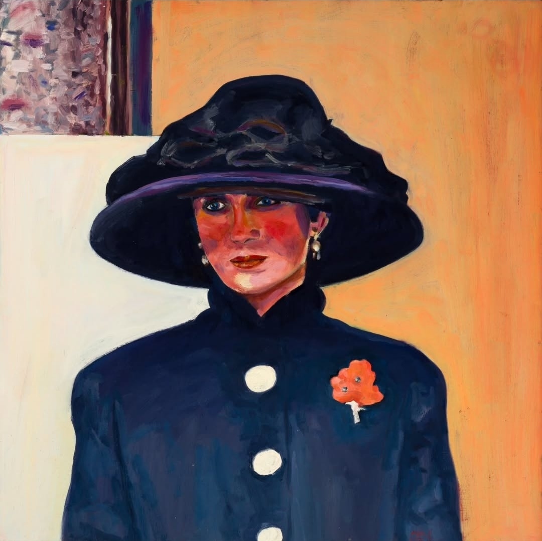 Portrait of Princess Diana Spencer Painting