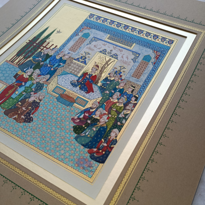 The Enthronement of Khosrow Parviz